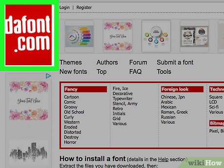 How to download fonts on mac from dafont